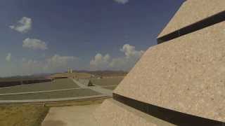 preview picture of video 'Center of the World, Felicity California, Bent Hat Museum Ride, 22 August 2013'