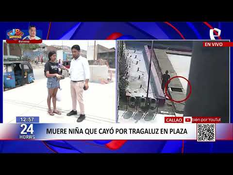 Fallece niña que cayó por tragaluz en plaza de Mi Perú: familia exige justicia