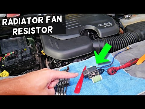 DODGE CHARGER RADIATOR FAN RESISTOR REPLACEMENT LOCATION, RADIATOR FAN DOES NOT WORK FIX