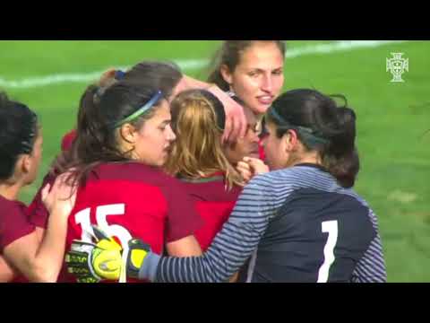 Algarve Cup, grupo A, 1ª jornada: Portugal 2 - 1 ...