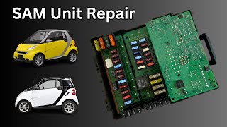 SAM Unit Removal and Repair - 3 Lines Fault - Smart Fortwo 451