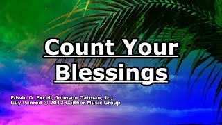Count Your Blessings - Guy Penrod - Lyrics