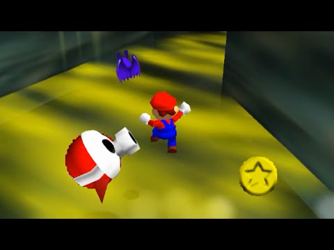 SM64 - Hazy Maze Cave 100 Coins - 0x A Presses