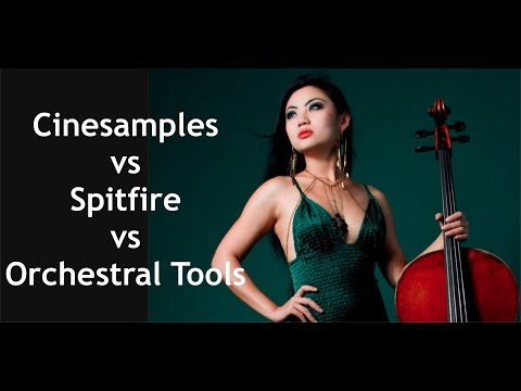 Tina Guo Acoustic Cello vs Orchestral Tools First Chairs vs Spitfire Sacconi Quartet: Legato Only