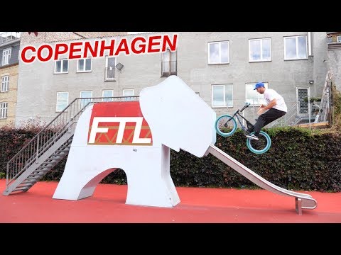 Riding BMX in COPENHAGEN!