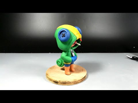 leon |brawl stars polymer clay