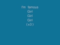 Chris Brown - Famous Girl(Lyrics)(New Song!)