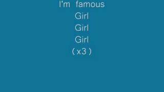 Chris Brown - Famous Girl(Lyrics)(New Song!)