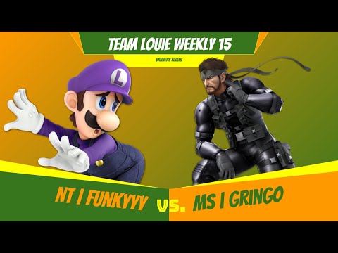 Team Louie Weekly 15 - Winners Finals - NT | Funkyyy (Luigi, Donkey Kong) Vs. MS | Gringo (Snake)