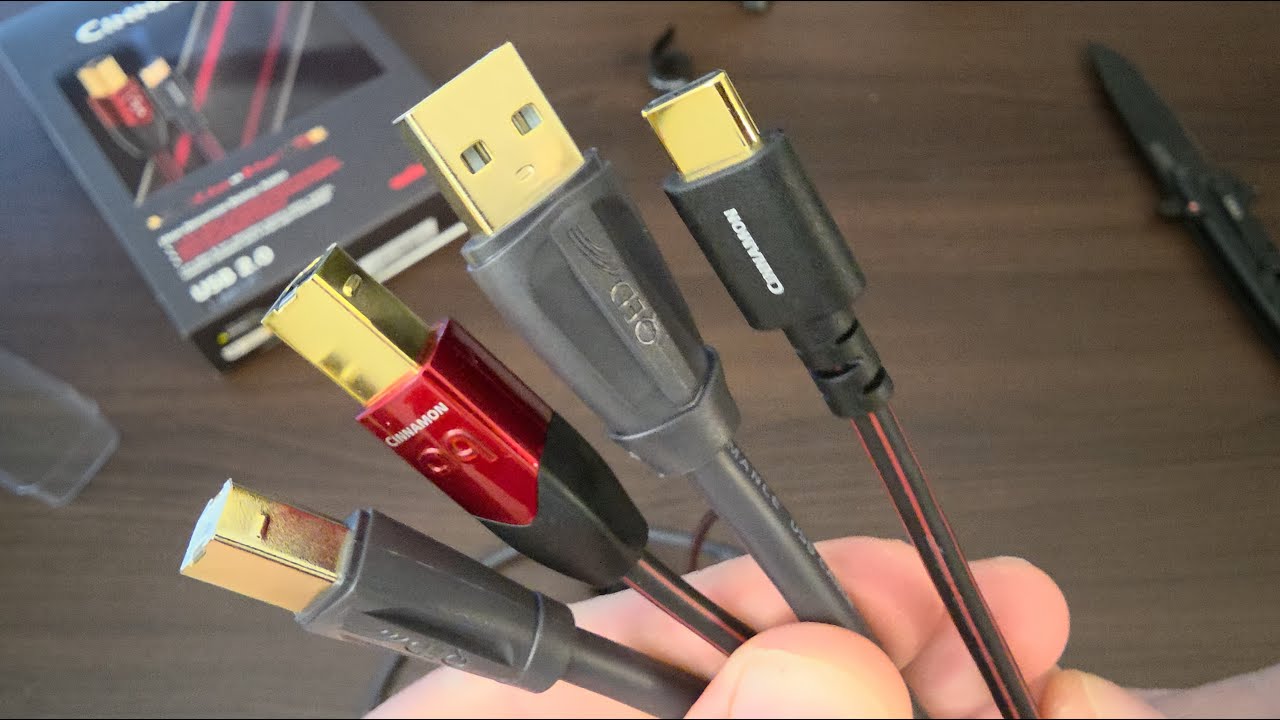 QED Performance USB vs AudioQuest  (OVERPRICED!!!) Unboxing B / C Graphite vs  AudioQuest Cinnamon