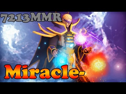 Dota 2 - Miracle- 7213 MMR plays Invoker vol 4# - Ranked Match Gameplay