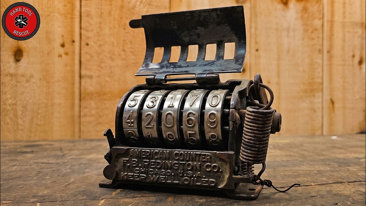 Antique Counting Machine [Restoration]