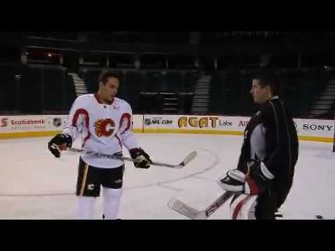 Quick release wrist shot with NHL star Mike Cammalleri