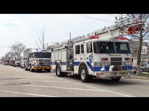 One Hour Of Lights And Sirens Fire Truck Parades Compilation