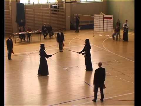 12'th Baltic Cup - kyu class semifinal- Płudowski(aka) vs. Wróbel(shiro)