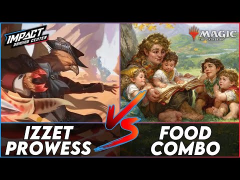 Izzet Prowess VS Food Combo [PAPER] | Modern FNM from IGC RD 4 | Magic: the Gathering
