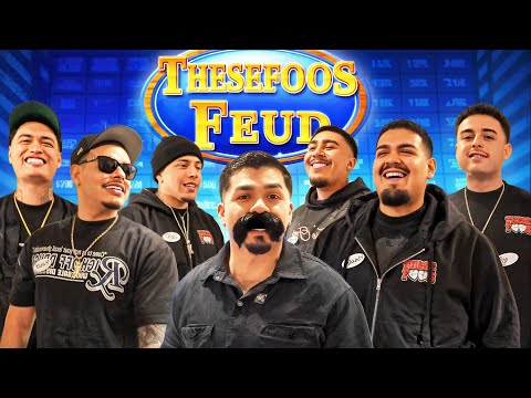THESEFOOS FAMILY FEUD !! *INTENSE* 