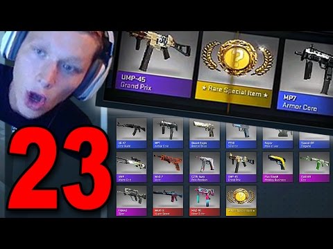 CS:GO Case Opening - Part 23 - UNBOXING A KNIFE! (CounterStrike: Global Offensive) Video