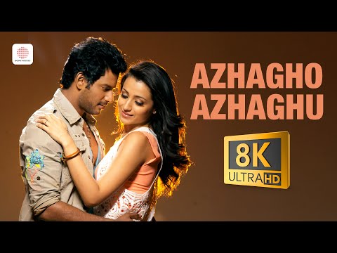 Azhagho Azhaghu 8K/4K Video Song | Samar | Vishal, Trisha | Yuvanshankar Raja