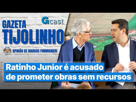 Ratinho Junior é acusado de prometer obras sem recursos | Tijolinho - Marcos Formighieri