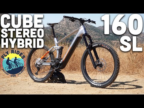 Best Set Up on a Long Travel Electric Mountain Bike? 2022 Cube Stereo Hybrid 160 HPC SL Review.