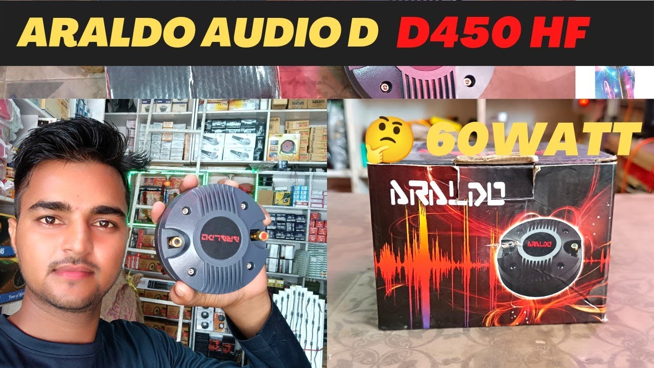 ARALDO AUDIO D450 HF 60WATT