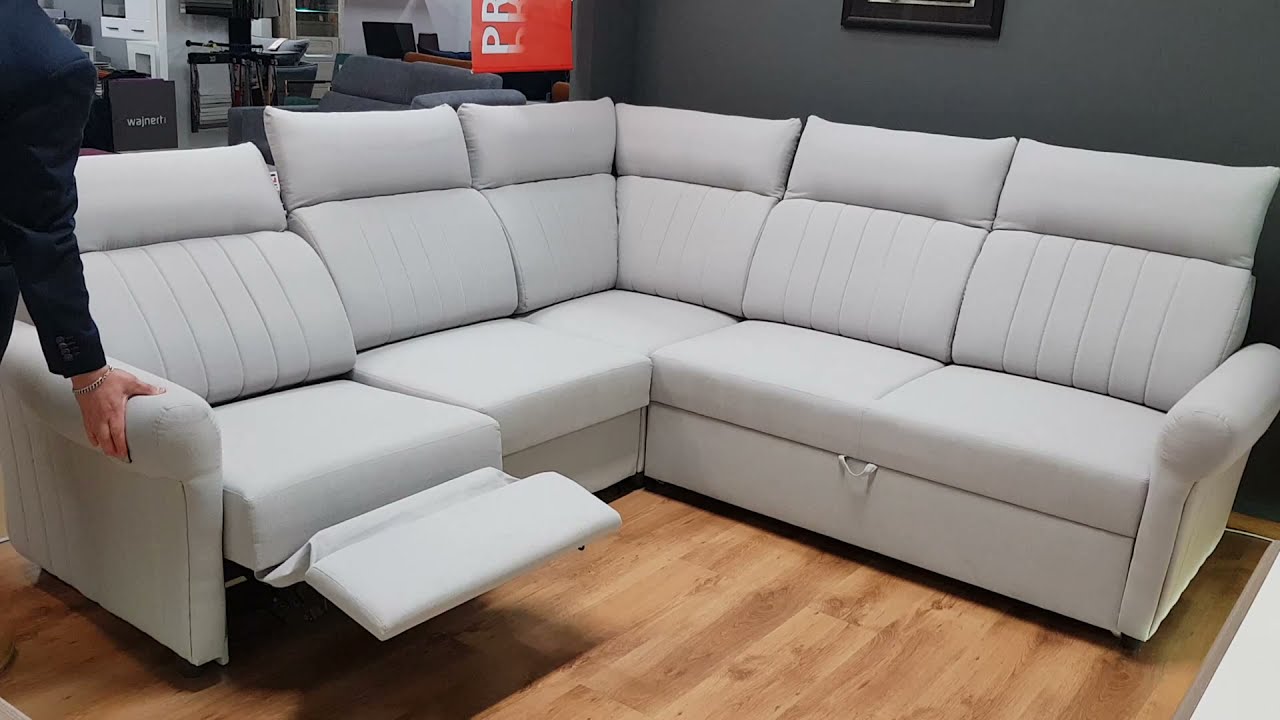 Watch WPHW - Narożnik Portland M - z funkcją spania oraz relaksu ( elektryczne rozkładanie ) now WPHW - Narożnik Portland M - z funkcją spania oraz relaksu ( elektryczne rozkładanie )