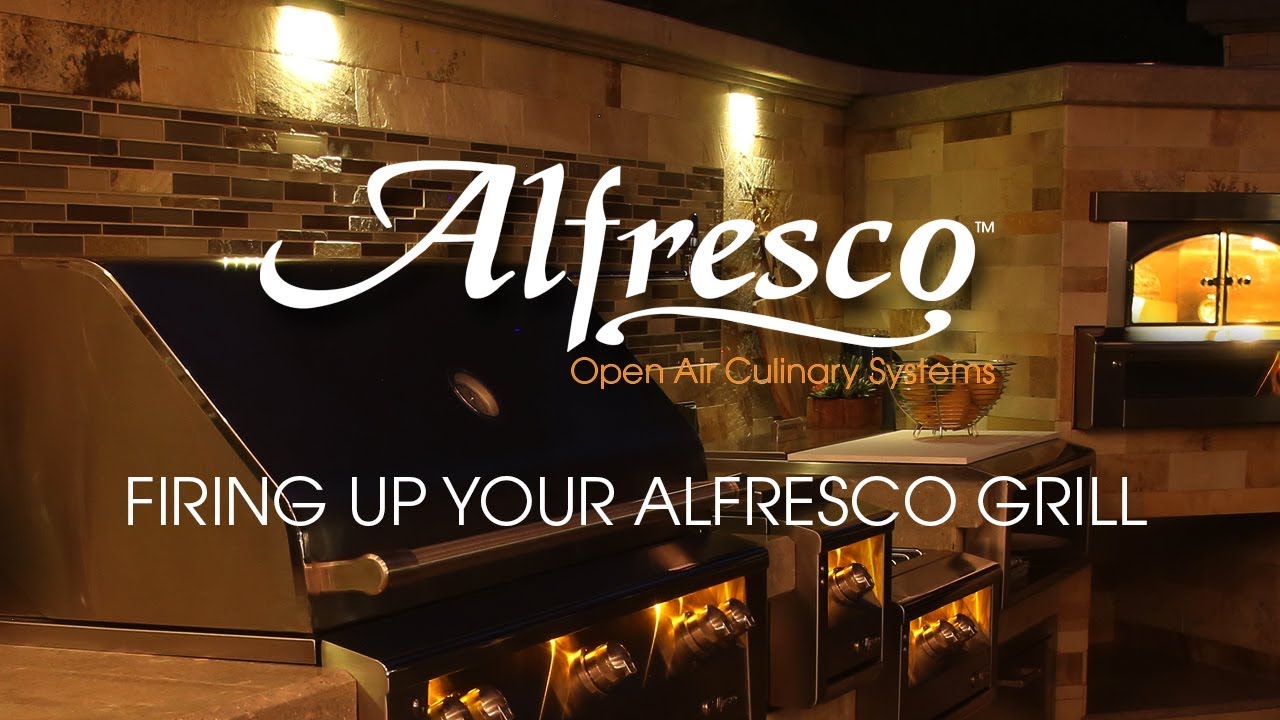 Firing Up Your Alfresco Grill