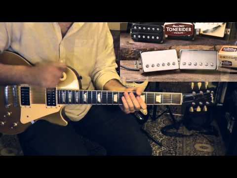 Tonerider Alnico 2 Classic Humbucker Bridge (Standard 50mm)/Black image 2