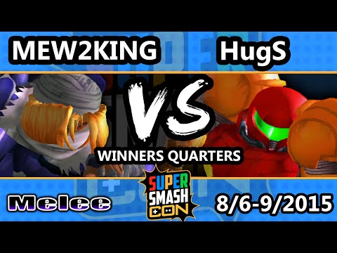 SSC - HugS (Samus) Vs. COG MVG | Mew2King (Sheik) SSBM Winners Quarters - Smash Melee