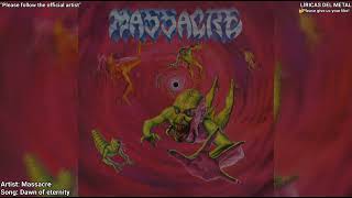 MASSACRE - DAWN OF ETERNITY (LYRICS ON SCREEN)