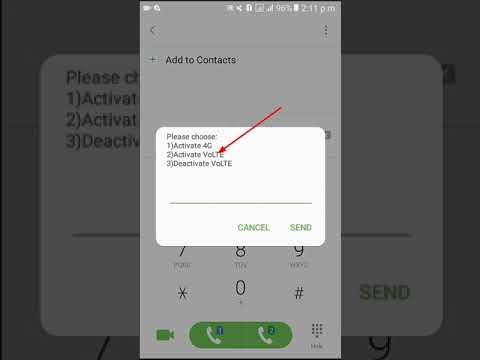 How to active NTC VOLTE Service
