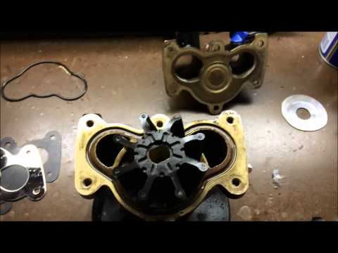 Mercruiser Brass Sea Pump Impeller Rebuild Kit Install - Aftermarket Marine