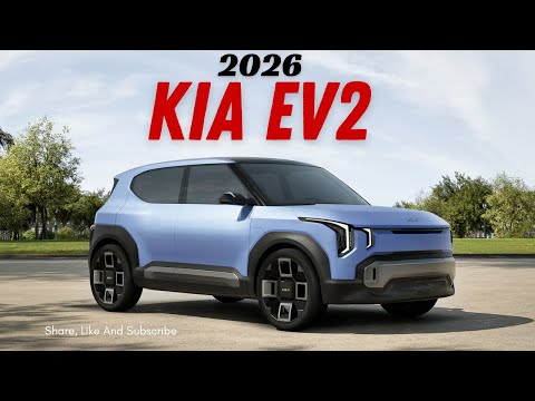 KIA EV2 2026 – Cheap Electric Car with Modern Design!