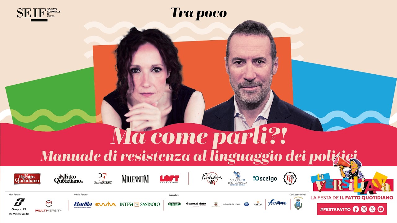 “Ma come parli?! Manuale di resistenza al linguaggio dei politici” di Daniela Ranieri con Luca Sommi