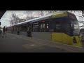 United Kingdom Manchester Tram Ride From Besses O Th Barn To Bury Walk