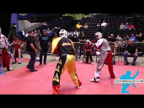 Victor Suarez vs Abid Benwali - Superfights - Kratos World Karate Championships 2014