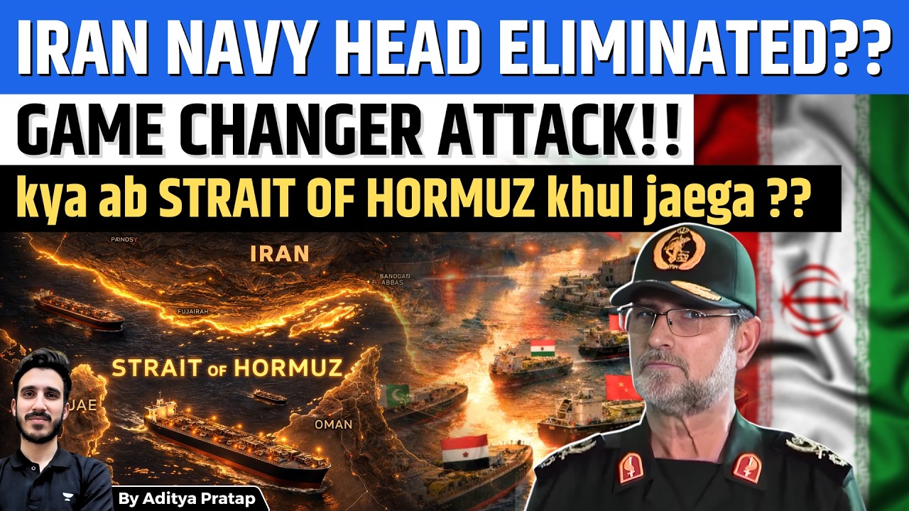 Iran NAVY CHIEF KILLED | Israel Targets Hormuz Commander | War Escalates BIG TIME!