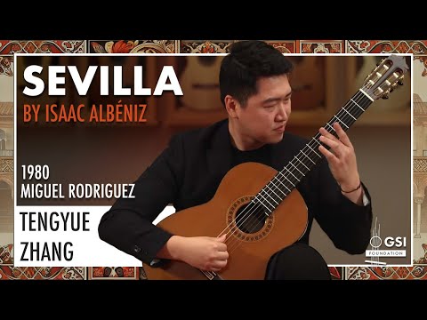 Tengyue "TY" Zhang performs "Sevilla" by Isaac Albeniz on a 1980 Miguel Rodriguez classical guitar