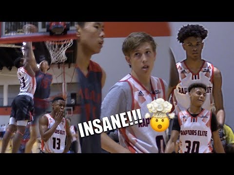 Jaxon Williams, Phat Cleveland & Corey Sawyer ARE ABOUT TO BLOW UP! Raptors Elite ARE SCARY!!!