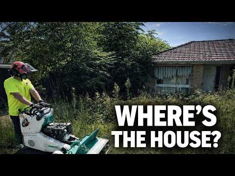 He Had a FOREST Growing beside his house! It HAS to GO!