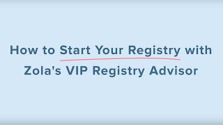 How to Start Your Wedding Registry