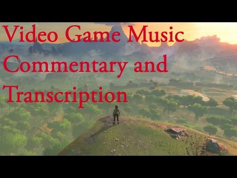 Video Game Music Commentary and Transcription - The Legend of Zelda Breath of the Wild - Piano 01