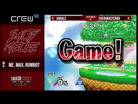 AnDaLe vs. SheikMaster69 - WR2 - Salty Melee 20