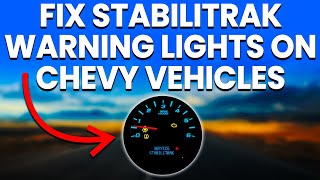 StabiliTrak Warning Light On Chevy Vehicles: Causes, Diagnosis, And Fixes