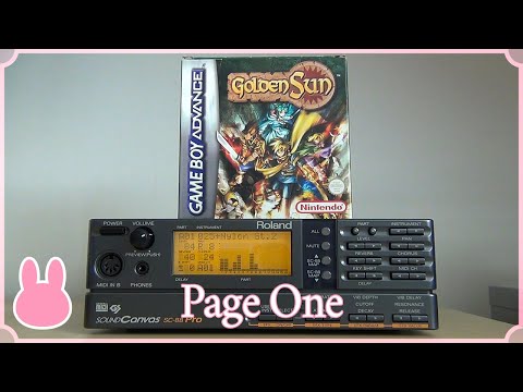 Golden Sun Restored OST - Page One (Menu Theme) | Cyanne