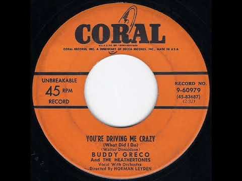 1953 Buddy Greco - You’re Driving Me Crazy