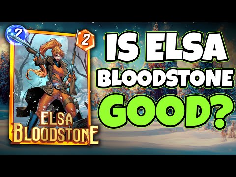An HONEST REVIEW of Elsa Bloodstone [Marvel Snap First Impressions]
