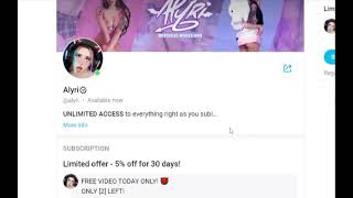 Leaked Alyri Onlyfans Video