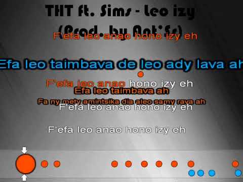 Karaoke Leo izy - THT ft  Sims